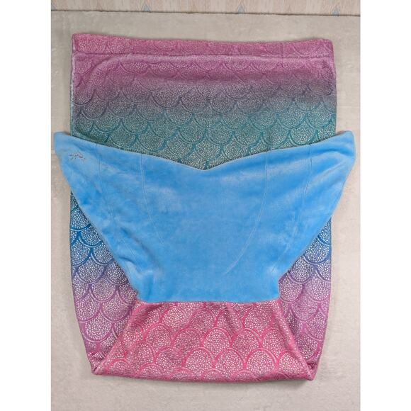 Mermaid Throw Blanket Large Adult Size - Picture 1 of 6